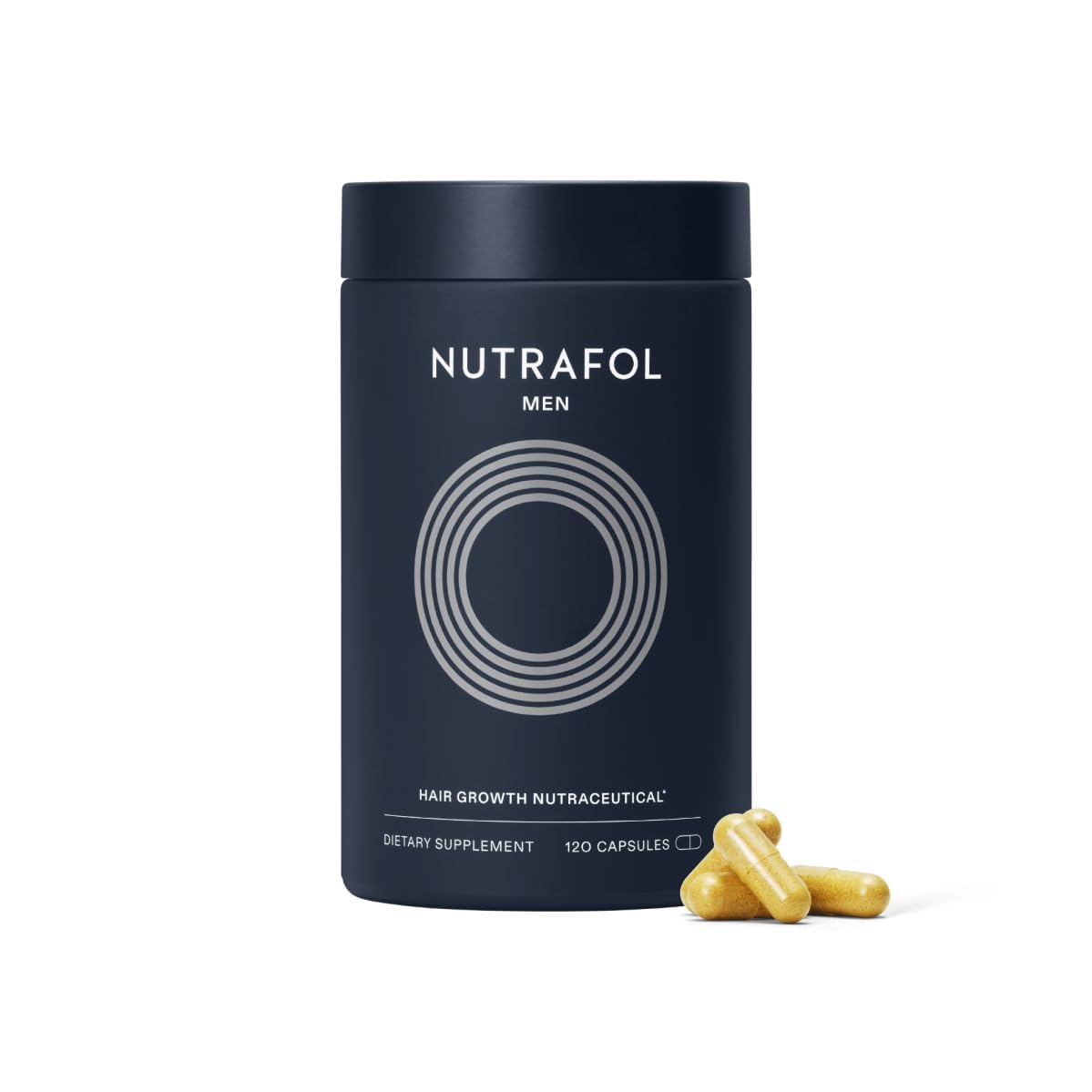 Nutrafol Men Hair Growth Supplement for Thicker, Stronger Hair (4 Capsules Per Day - 1 Month Supply), 120 Count (Pack of 1) 4.0 4.0 out of 5 stars 5,460 ratings | Search this page Amazon's Choice Overall Pick