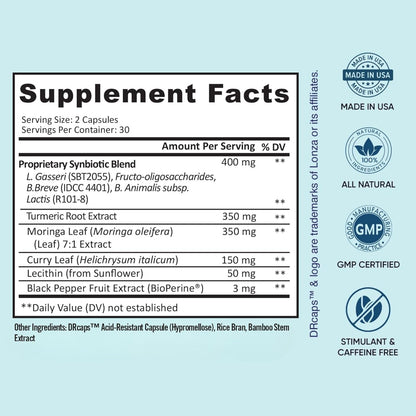 BB Company Provitalize | Probiotics for Women, Menopause | Joint Support, Sexy Midsection Curves, Digestive Health, Menopause Bloat | Turmeric Curcumin Moringa | Packaging Vary | 60 Ct